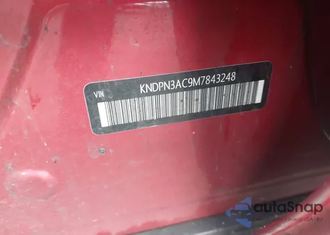 2021 Kia Sportage Ex из США, поврежденный, VIN KNDPN3AC9M7843248